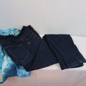 Lee Sculpting Slim Fit Mid Rise Pull On Stretch Jean